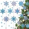 8pcs Christmas Snowflake Diamond Painting Kits - Double Sided Wind Chimes